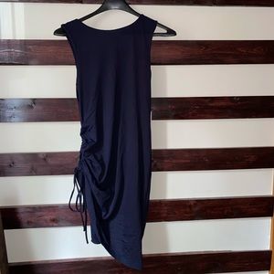 Susana Monaco Sexy Ruched Mini Dress Black